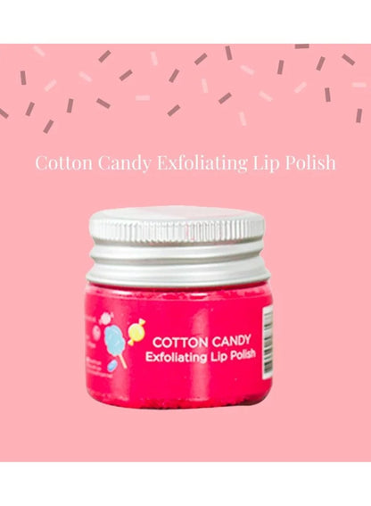 Raw African Lip Polish Exfoliating Cotton Candy 30g