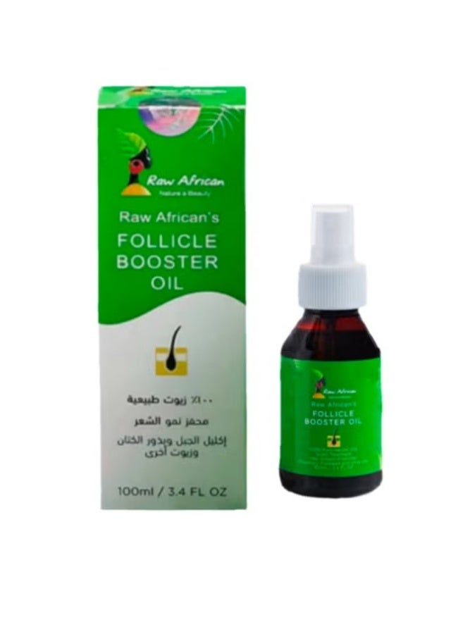 Raw African Hair Follicle Booster Oil