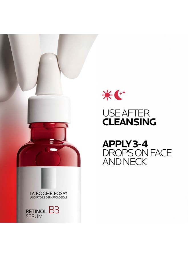 Retinol B3 Face Serum With Vitamin B3; Anti-Aging Face Serum For Lines, Wrinkles & Premature Sun Damage To Regenerate & Resurface Skin clear 30ml