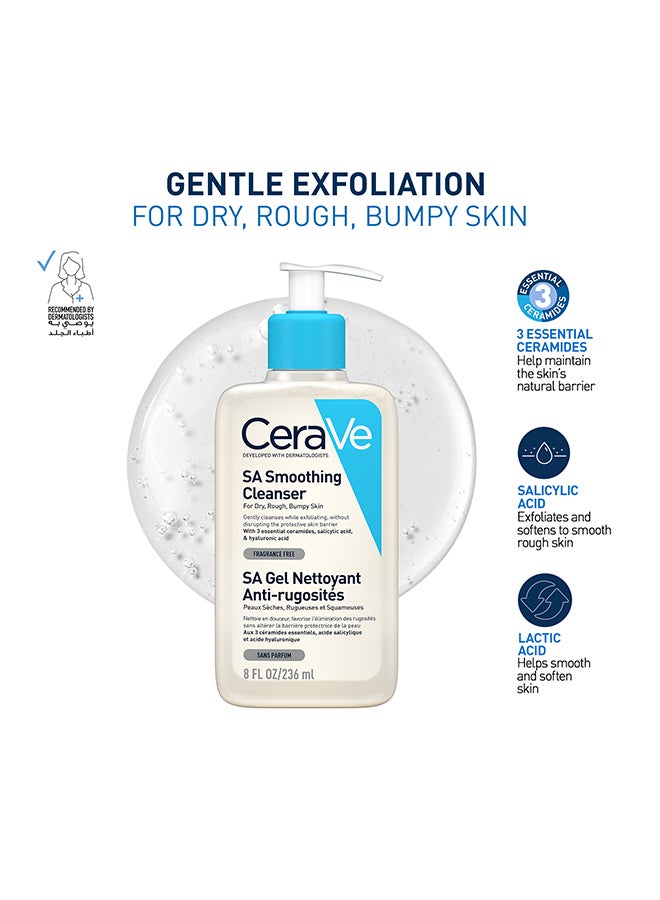 Sa Smoothing Cleanser With Salicylic Acid For Dry, Rough & Bumpy Skin 236ml