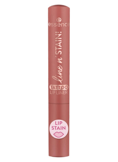 line n' STAIN! Tattoo Lip Liner | 02 Must Have Brown | Long-Lasting Liquid Formula | Precision Tip | Vegan & Cruelty-Free | Lightweight & Highly Pigmented Lip Contour (Pack of 1) Must Have Brown