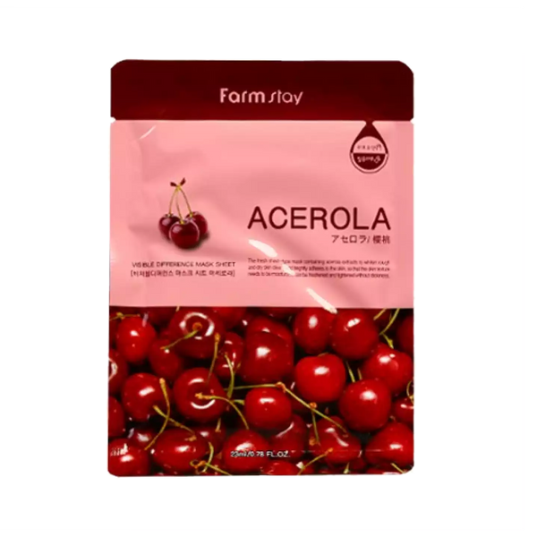 قناع ورقي بفاكهة الأسيرولا لتخفيف آثار البقع الظاهرة