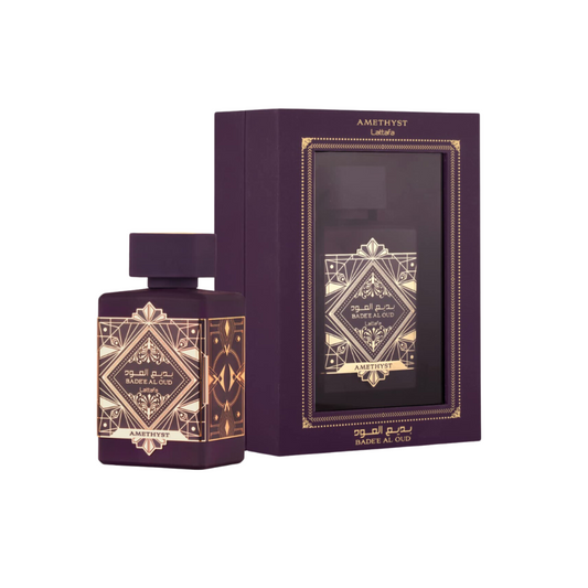 عطر بديع العود أميثيست أو دي بارفان من لطافة 100 مل