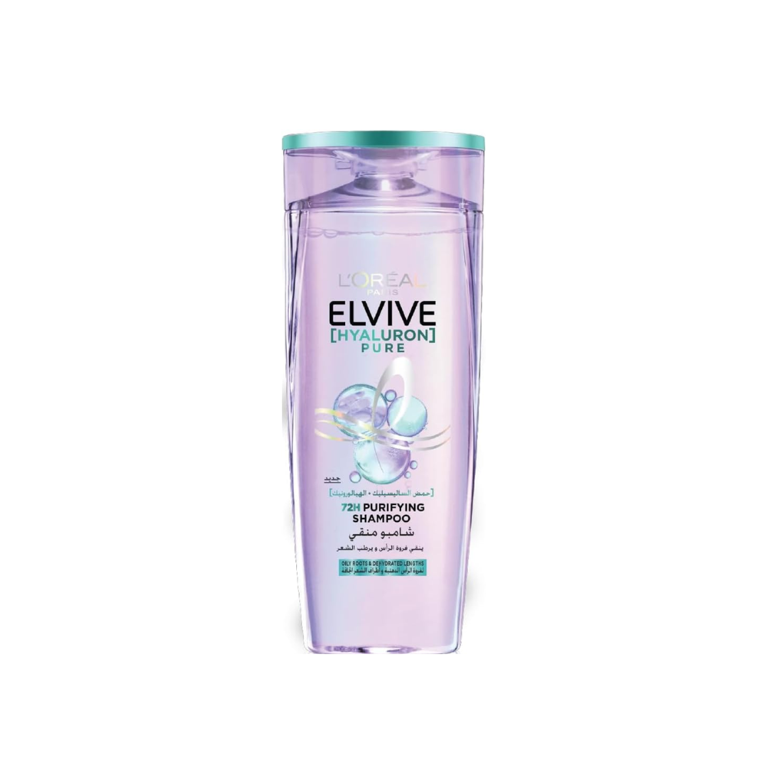 L'Oreal Paris Elvive Hyaluron Pure Purifying Shampoo 400ml
