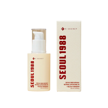 K-secret Seoul 1988 Serum Retinal Liposome 2%+ Black Ginseng 30ml
