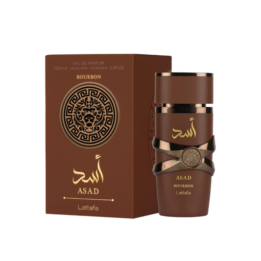 عطر أسد بوربون او دي بارفان للرجال من لطافة، 100 مل