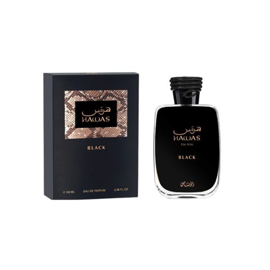 Rasasi Hawas Black  Eau de Parfum For Men 100ml