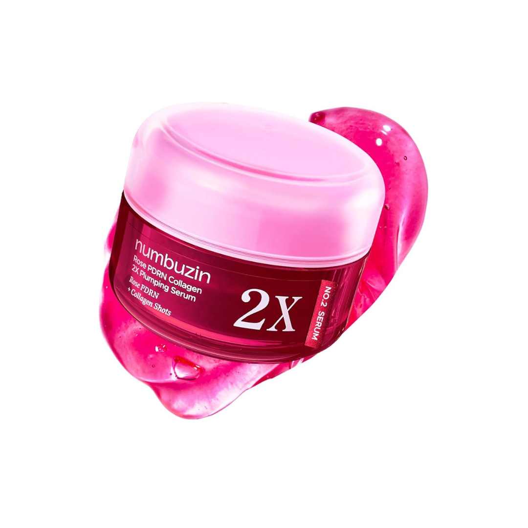 Numbuzin No. 2 Rose PDRN Collagen 2X Plumping Serum 30ml