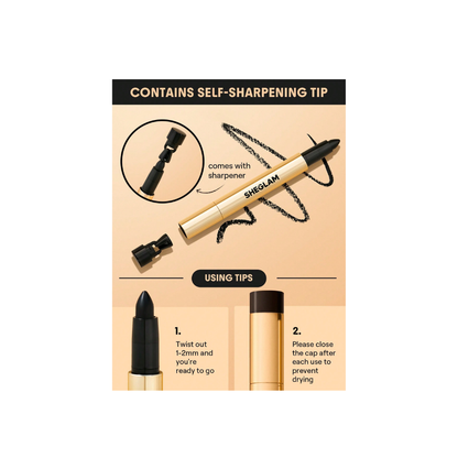 Sheglam Bold Moves Kohl Cream Eyeliner Pencil