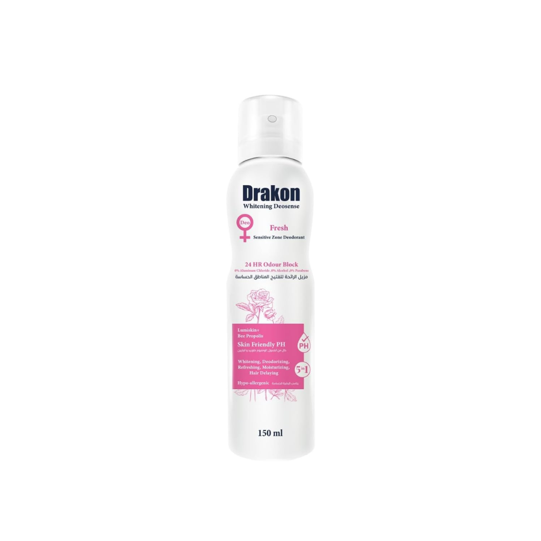 Drakon Whitening Deosense Deodorant Spray 150ml
