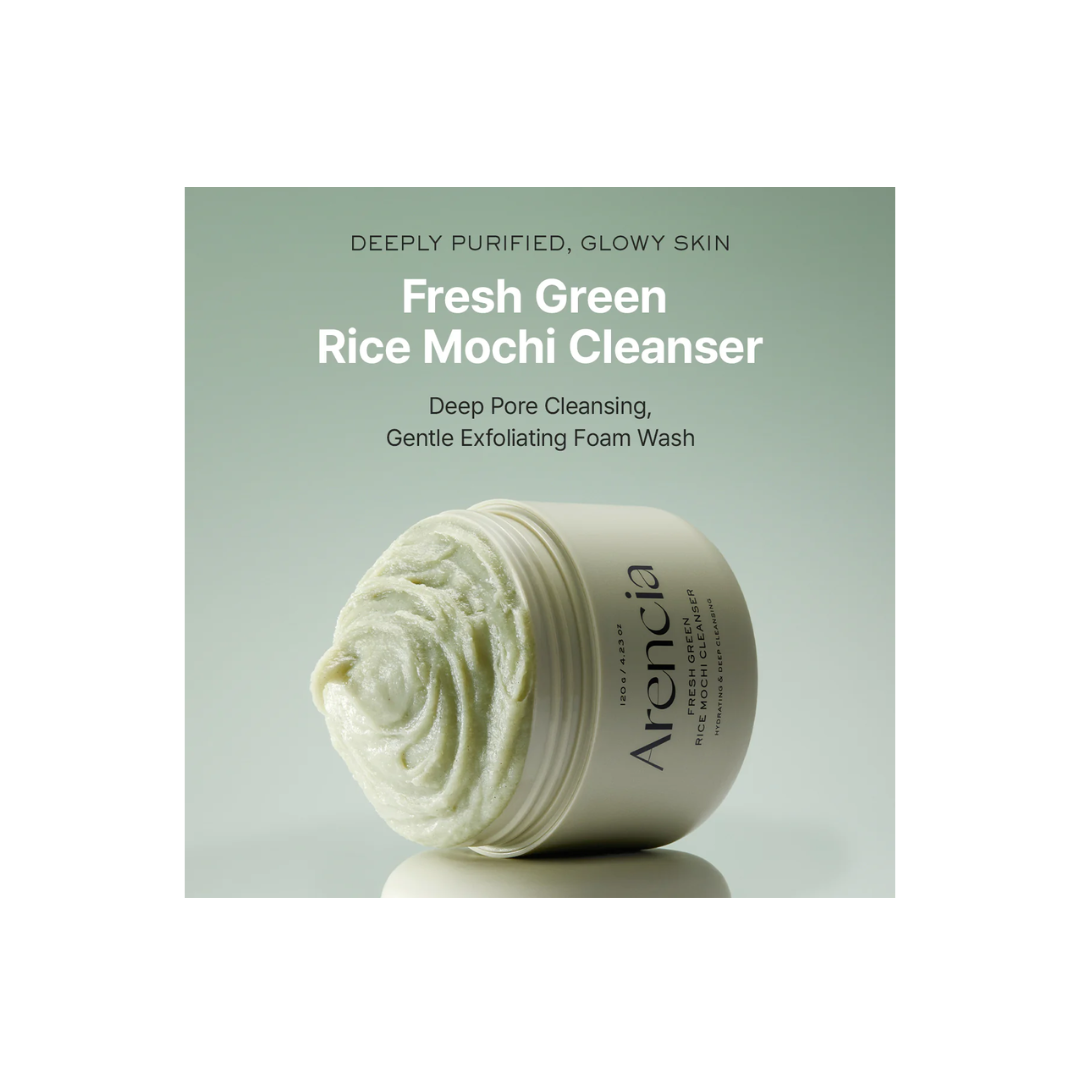 Arencia Fresh Green Rice Mochi Cleanser
