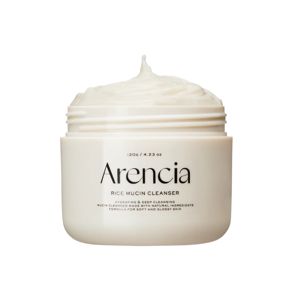 منظف الوجه بمستخلص الأرز والميوسين من Arencia