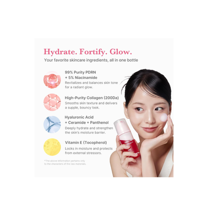 Medicube PDRN Pink Collagen Bubble Serum