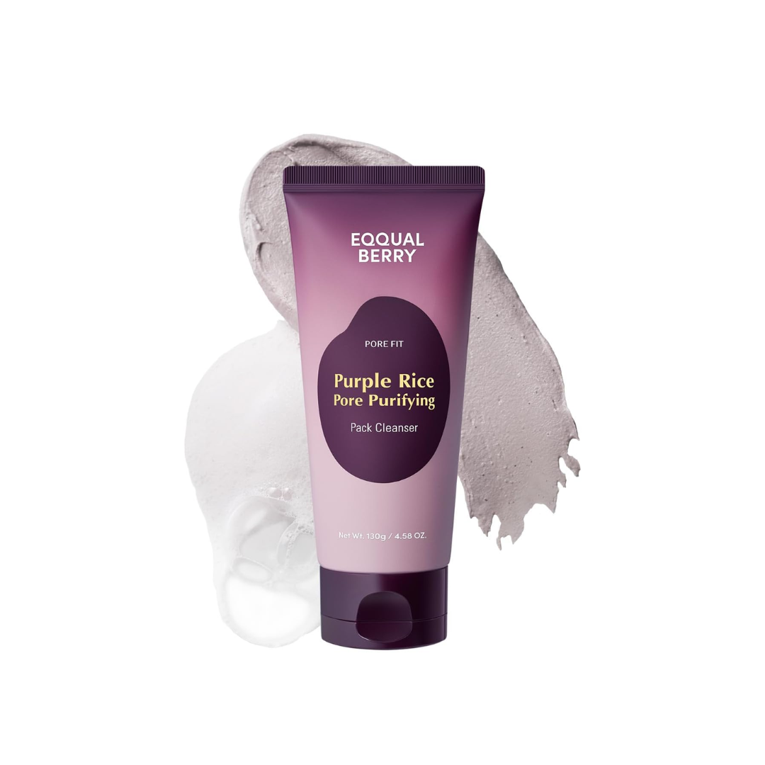 Eqqualberry Purple Rice Pore Purifying Pack Cleanser