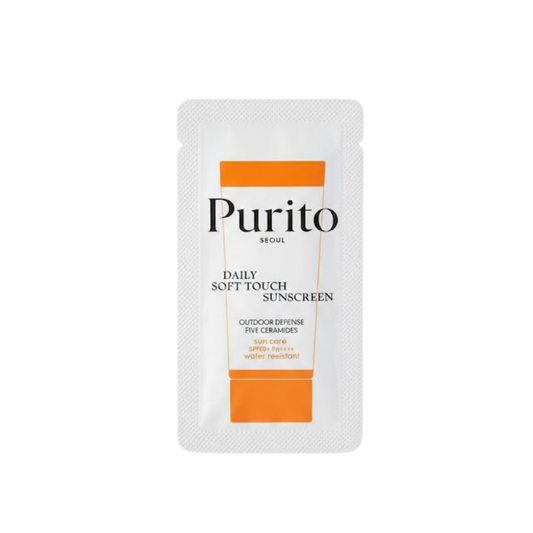 Purito Seoul Sachet واقي شمسي يومي ناعم الملمس