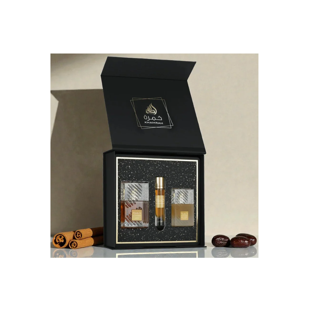 Lattafa Khamrah Eau de Parfum Gift Set