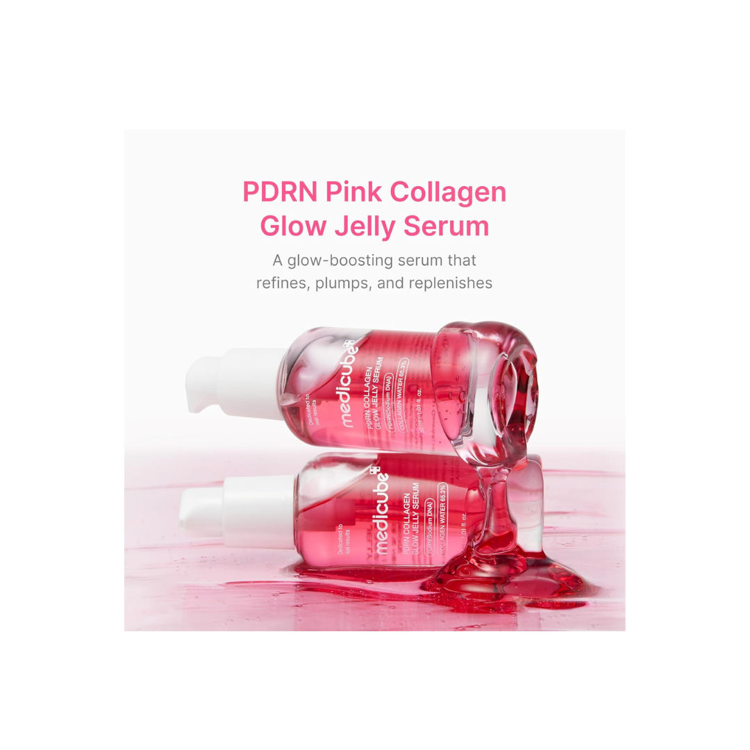 Medicube PDRN Pink Collagen Glow Jelly Serum