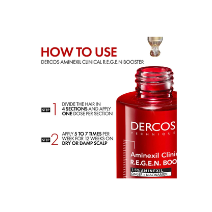 Vichy Dercos Aminexil Clinical R.E.G.E.N. Booster Hair Serum