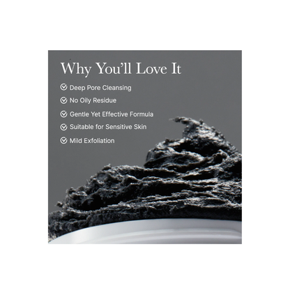 Arencia Black Tea Rice Mochi Cleanser