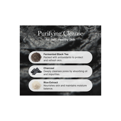 Arencia Black Tea Rice Mochi Cleanser