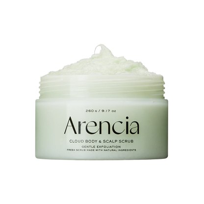 Arencia Fresh Cloud Sea Salt Body & Scalp Scrub 260g