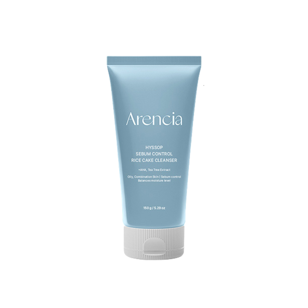 Arencia Hyssop Sebum Control Rice Cake Cleanser