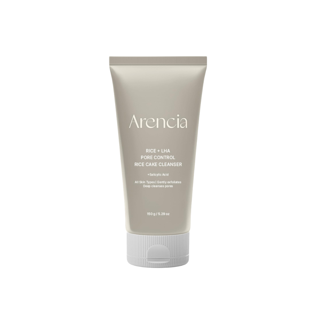 Arencia Rice + LHA Pore Control Rice Cake Cleanser