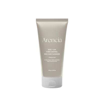 Arencia Rice + LHA Pore Control Rice Cake Cleanser
