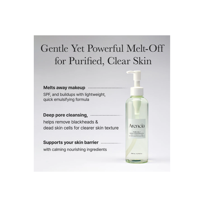 Arencia Pore Melt Mochi Makeup-Removing Cleansing Oil