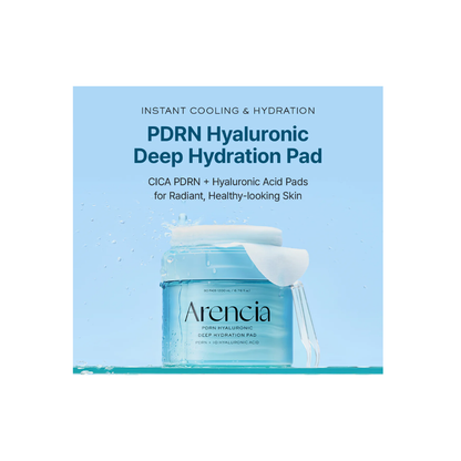 Arencia PDRN Hyaluronic Acid Deep Hydration Toner Pads