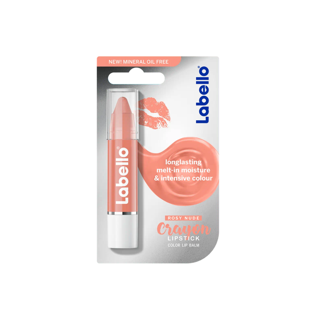 Labello Rosy Nude Crayon Lipstick