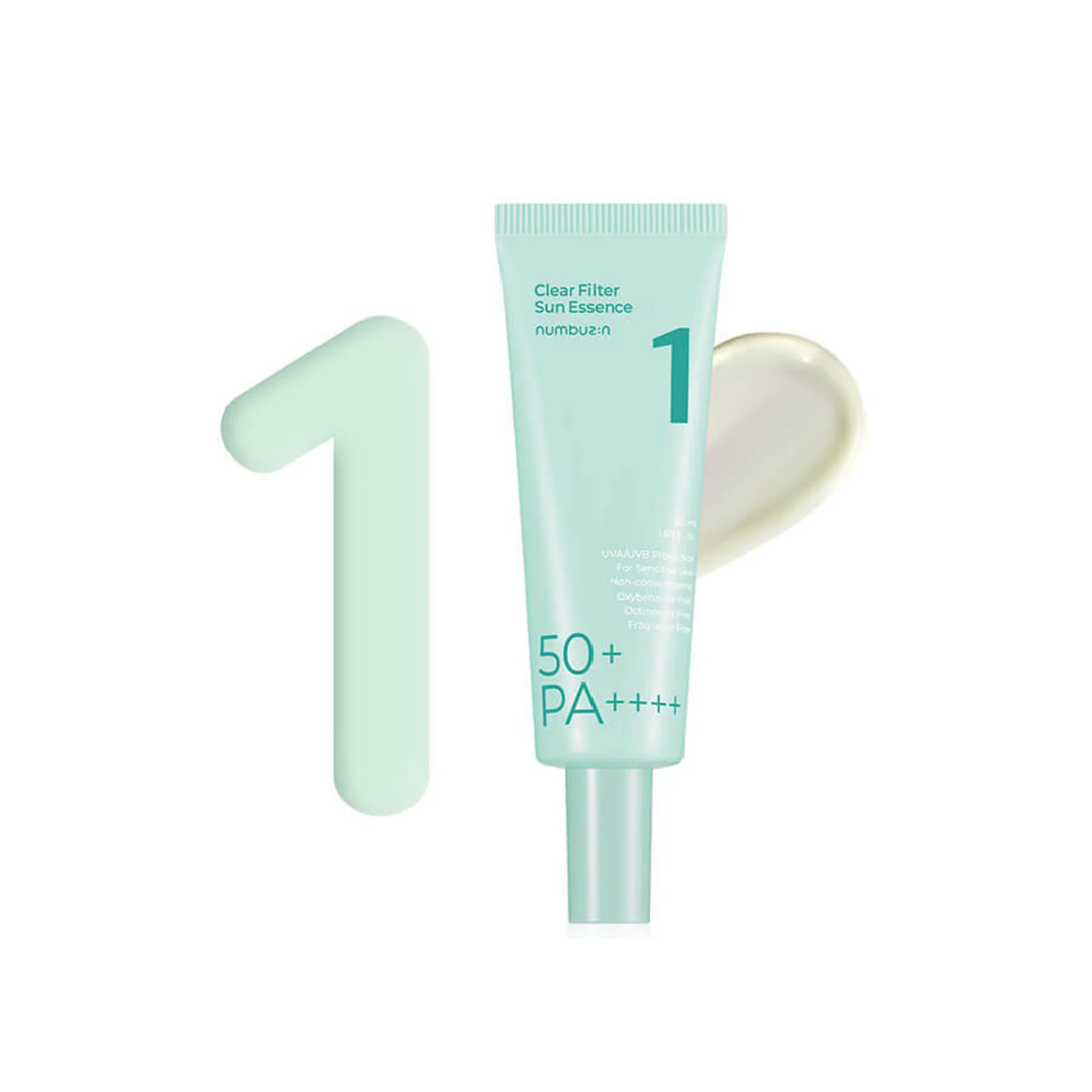 Numbuzin No.1 Clear Filter Sun Essence SPF50+ PA++++