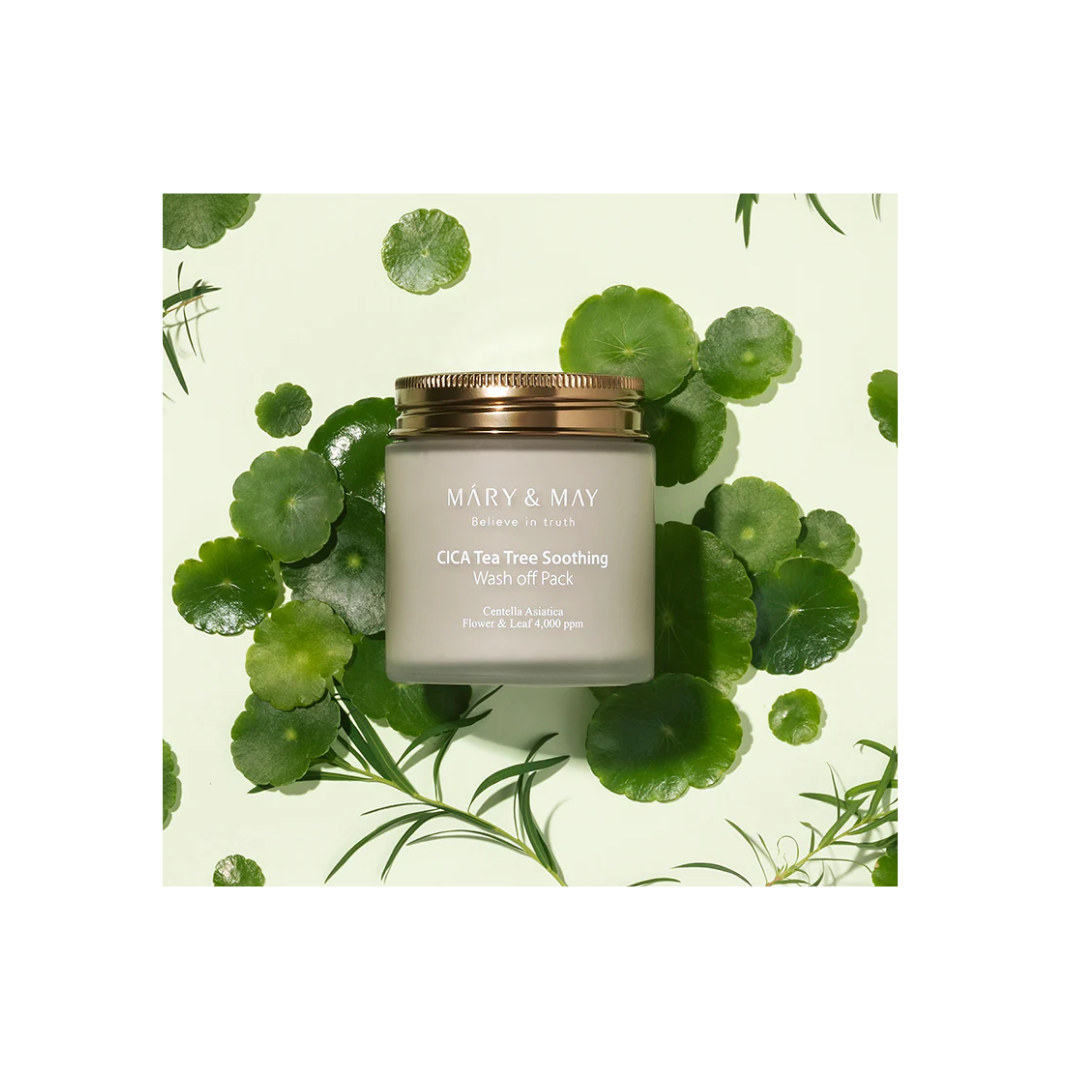 Mary and May Vegan CICA TeaTree Soothing Wash off Pack