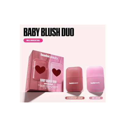 Huda Beauty Baby Blush Mild Mocktail Duo Kit