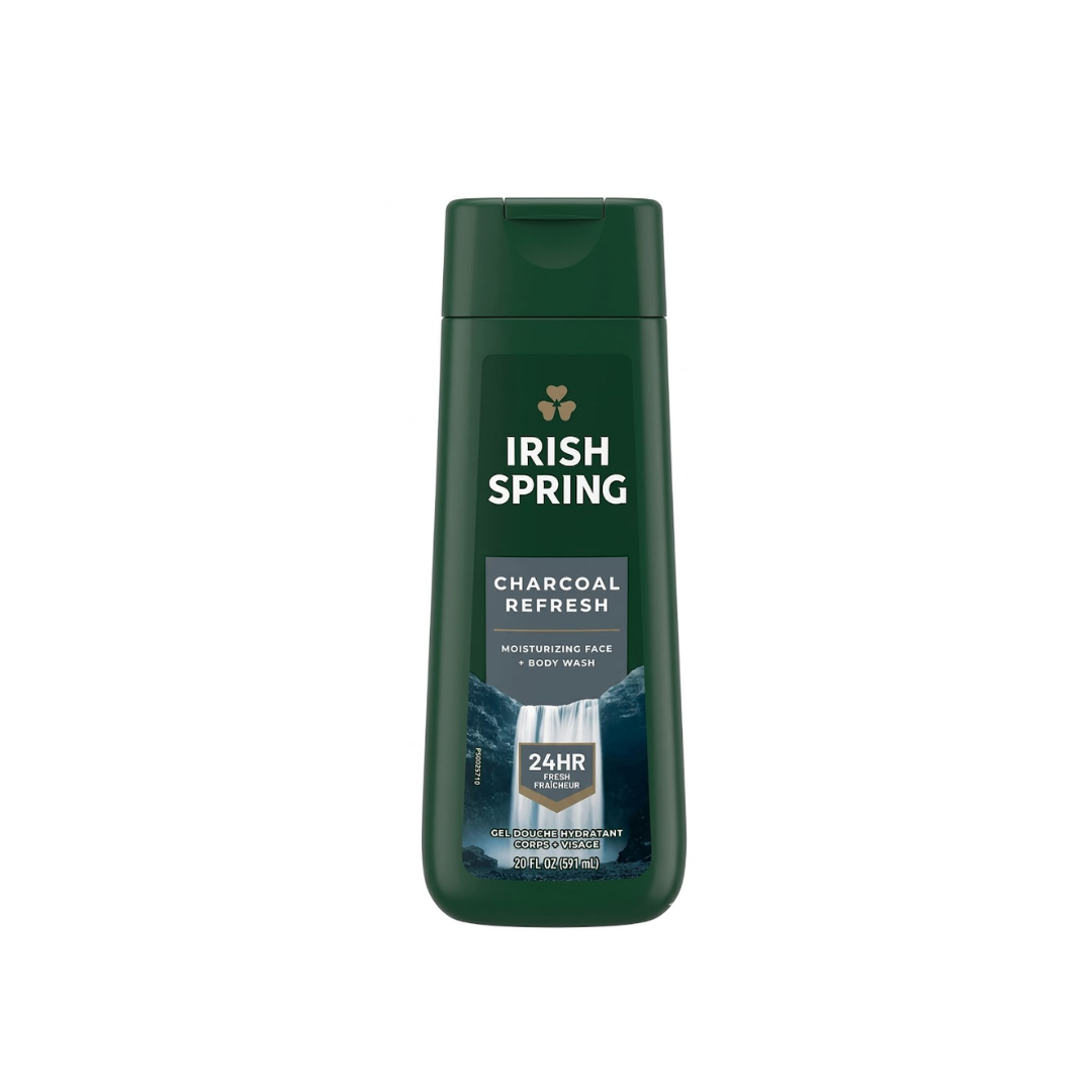 Irish Spring Charcoal Refresh Body Wash For Men