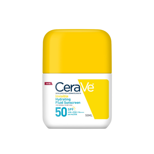 CeraVe سائل الترطيب الخفي للوقاية من الشمس بمعامل حماية SPF50