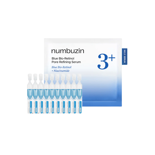 Numbuzin No.3 Blue Bio-Retinol Pore Refining Serum Mini Kit