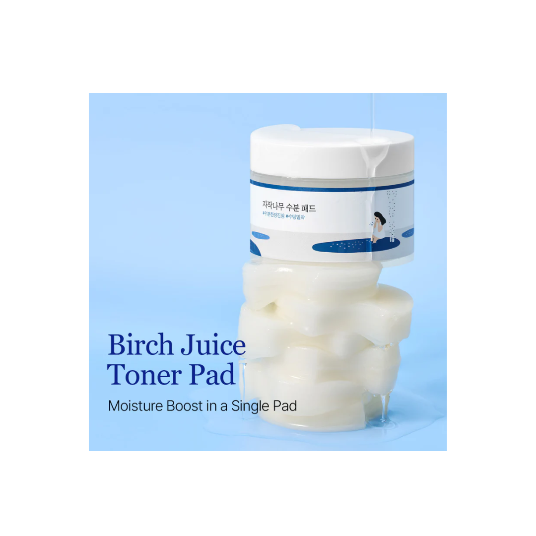 Round Lab Birch Moisturizing Toner Pad