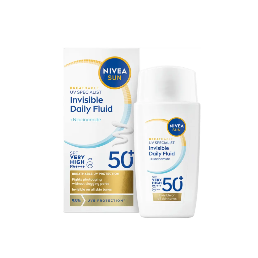 Nivea Breathable UV Specialist Invisible Daily Sun Fluid