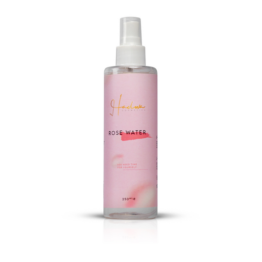 بخاخ ماء الورد من Hadwa Cosmetics، 250 مل