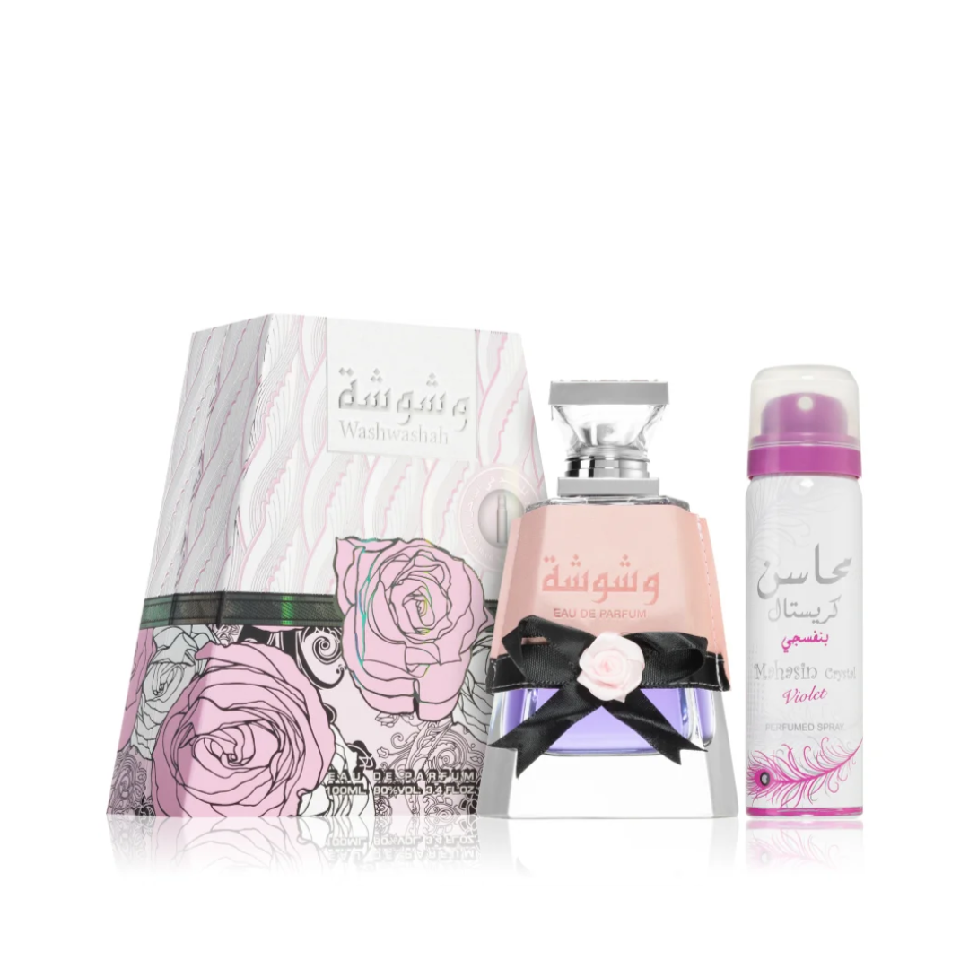 Lattafa Washwashah Gift Set For Women