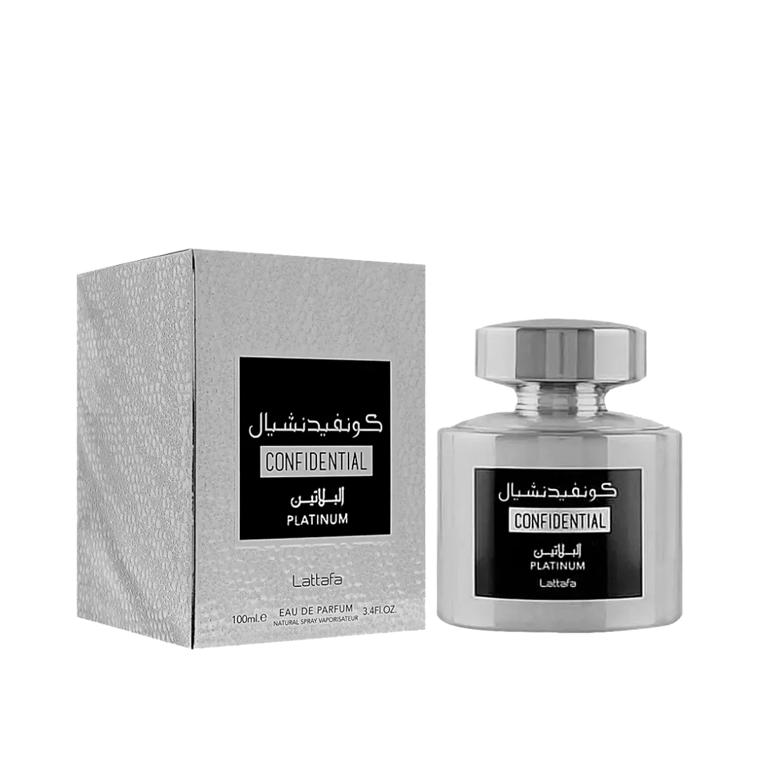 Lattafa Confidential Platinum Eau de Parfum 100ml