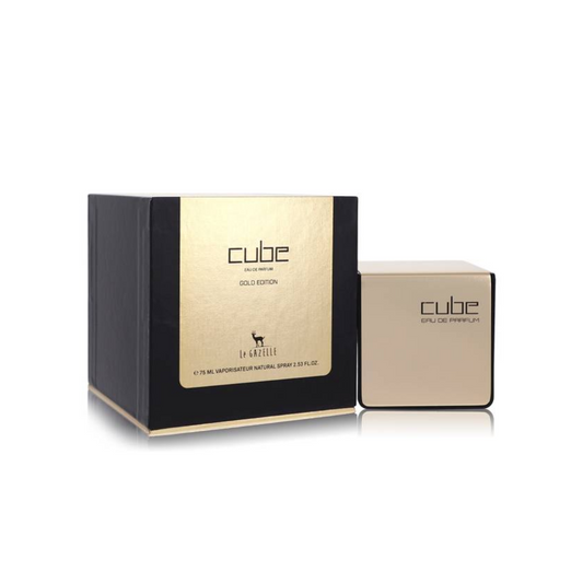 عطر لو جازيل كيوب جولد إيديشن أو دو بارفان للرجال 75 مل
