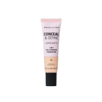 Revolution Conceal & Define Super Matte Tube Foundation