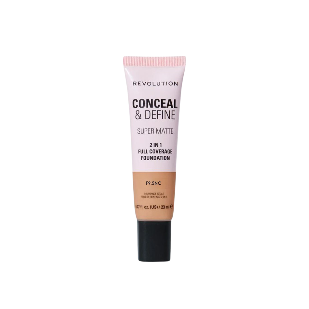 Revolution Conceal & Define Super Matte Tube Foundation