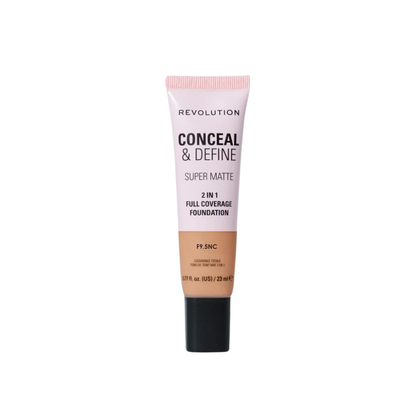 Revolution Conceal & Define Super Matte Tube Foundation