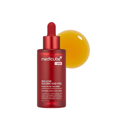 MEDICUBE مقشر حمض السكسينيك ريد لعلاج حب الشباب 40 جم