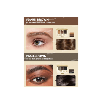 Sheglam Full-Filled Eyebrow Palette