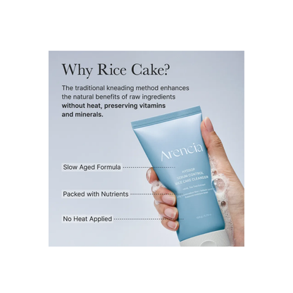 Arencia Hyssop Sebum Control Rice Cake Cleanser