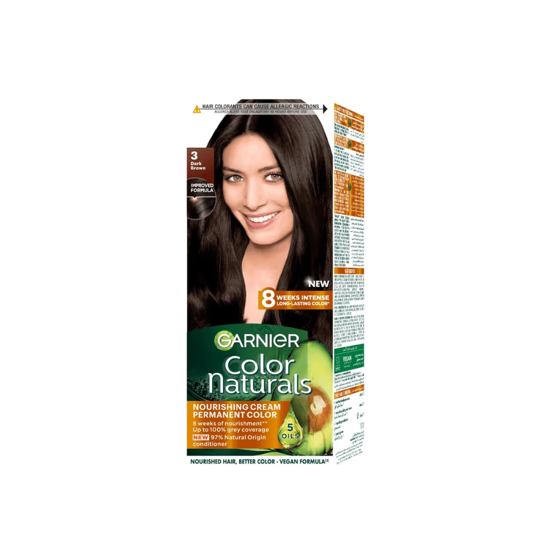 Garnier Color Naturals صبغة شعر مغذية دائمة